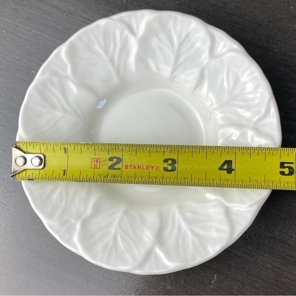 WEDGWOOD Coalport Countryware Cabbage Leaves Espresso Demitasse Cup & Saucer - Picture 10 of 11